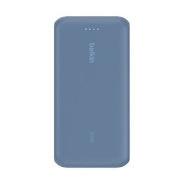 Belkin BoostCharge Power Bank 20.000 mAh Azul con Cable USB-C Integrado