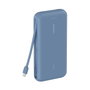 Belkin BoostCharge Power Bank 20000 mAh con cable USB-C integrado, 30 W, Azul
