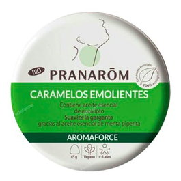 PRANAROM 24 Ref Caramelos Emolientes Miel Limon Bio