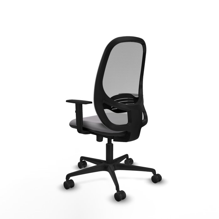 PIQUERAS Y CRESPO Silla de oficina Cilanco Gris con mecanismo Sincro/Traslack