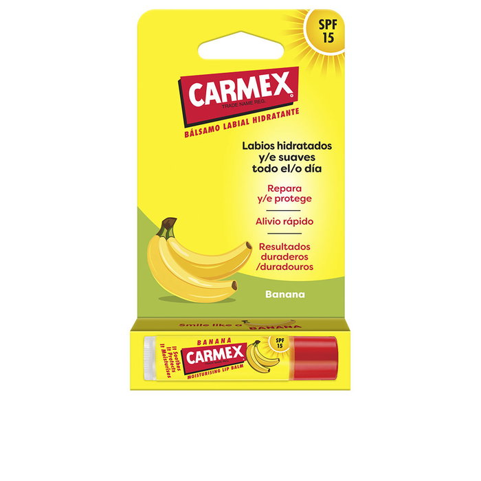 Carmex Banana Bálsamo Labial Stick SPF15 4,25 g Carmex Banana Bálsamo Labial Stick SPF15 4,25 g