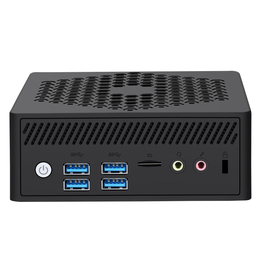 Leotec LEMPC09 PC/estación de trabajo barebone Negro Intel N100, 8GB RAM, 128GB SSD, Windows 11