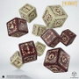Q Workshop El Hobbit: Pack de 10 Dados D6 Goblins