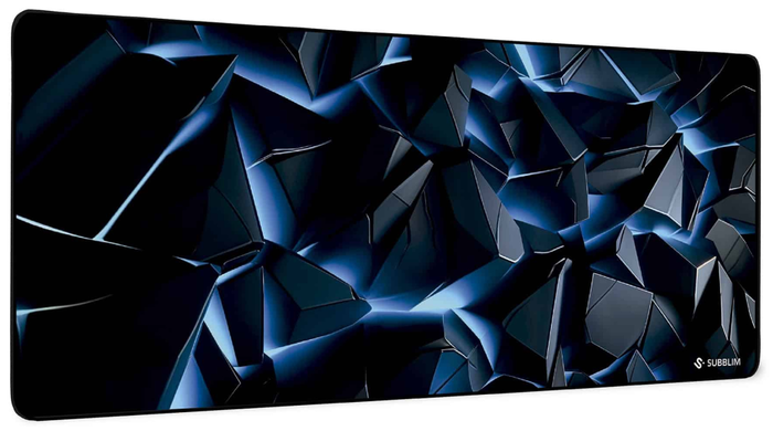 Subblim Blue Obsidian XL Alfombrilla de ratón para juegos