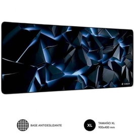Subblim Blue Obsidian XL Alfombrilla de ratón para juegos