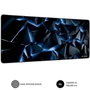 Subblim Blue Obsidian XL Alfombrilla de ratón para juegos
