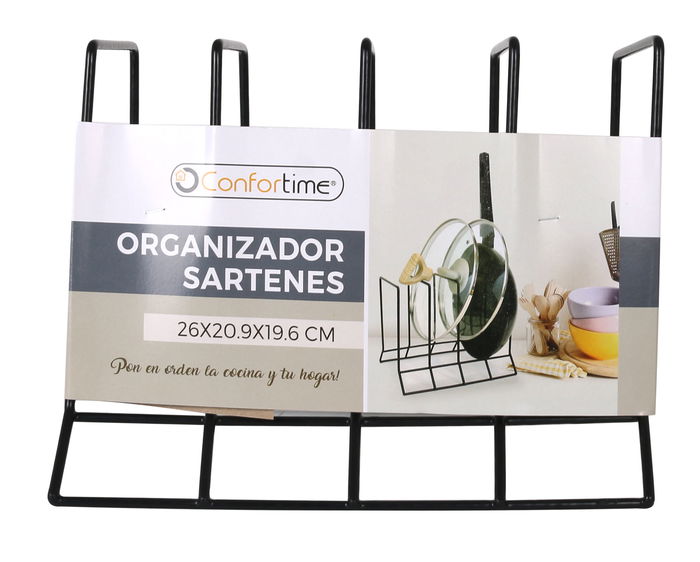 Confortime Organizador Sarten 26 x 20.9 x 19.6 cm (12 Unidades) Confortime Organizador Sarten 26 x 20.9 x 19.6 cm (12 Unidades)