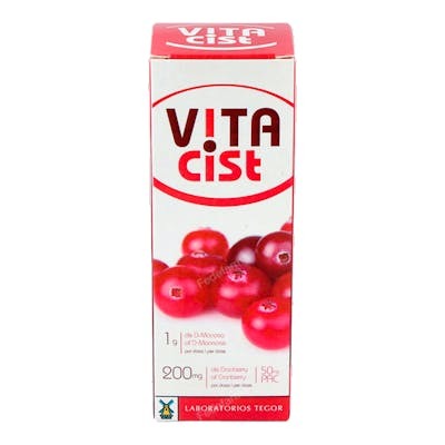 TEGOR Vitacist 100Ml. Complemento alimenticio para vías urinarias con D-manosa y Cranberry TEGOR Vitacist 100Ml. Complemento alimenticio para vías urinarias con D-manosa y Cranberry