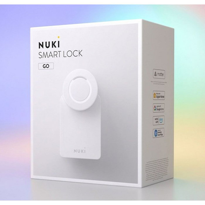 Nuki 221148 Smart Lock Go (2025) Bluetooth, WLAN & Matter