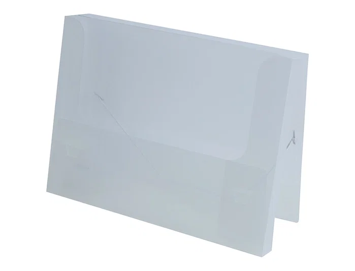 Liderpapel Carpeta Portadocumentos Polipropileno Transparente DIN A4 Lomo 50 mm Liderpapel Carpeta Portadocumentos Polipropileno Transparente DIN A4 Lomo 50 mm