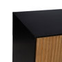 Ixia Aparador Negro-Natural Orleans 204 x 40 x 81,50 cm