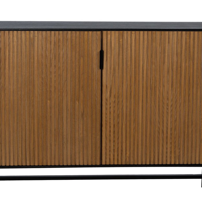 Ixia Aparador Negro-Natural Orleans 204 x 40 x 81,50 cm