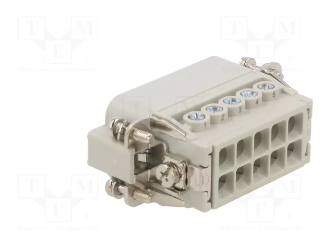 ILME CDAM10 Conector HDC Macho de 10 Pines