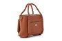 Lucky Bees Bolsa de Hombro Color Tan Cuero de Polivinilo