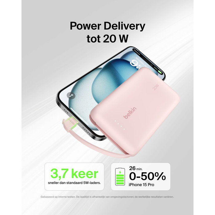 Powerbank Belkin BPB021HQPK Rosa 10000 mAh