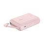 Belkin Batería Externa Boost Charge 10000 mAh Rosa con Cable USB-C Integrado