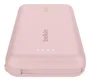 Belkin BPB021HQPK Powerbank 10000 mAh Carga Rápida 20W con Cable Integrado USB-C, Color Rosa