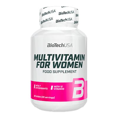 BIOTECHUSA Multivitamin for Women Neutro - 60 Comprimidos BIOTECHUSA Multivitamin for Women Neutro - 60 Comprimidos