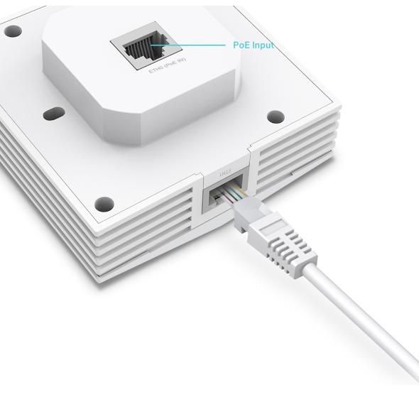 Omada AX3000 Punto de Acceso WiFi 6 de Placa de Pared Doble Banda Omada AX3000 Punto de Acceso WiFi 6 de Placa de Pared Doble Banda