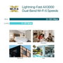 Omada AX3000 Punto de Acceso WiFi 6 de Placa de Pared Doble Banda