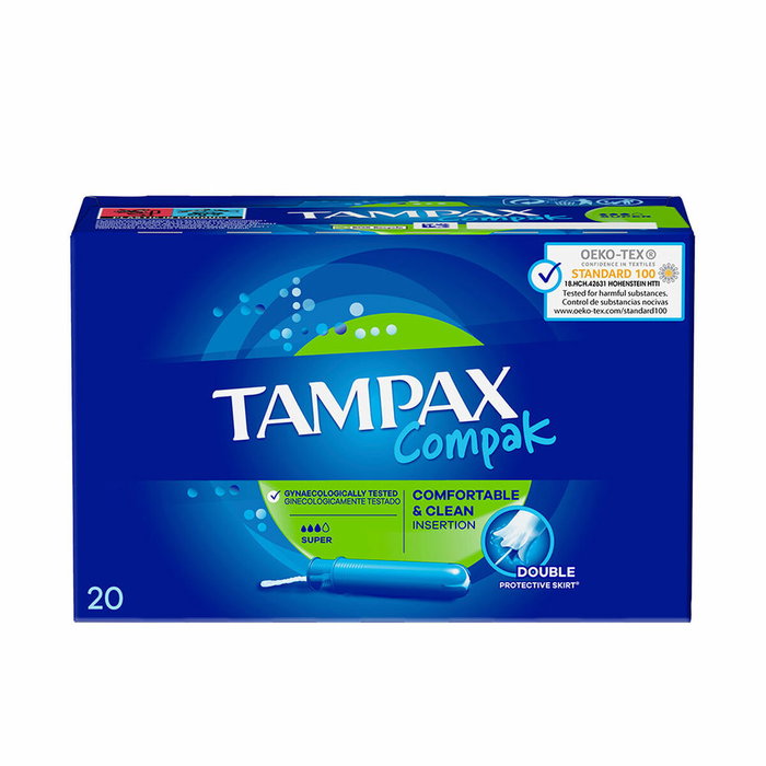 Tampax Compak Tampón Super 20 u Tampax Compak Tampón Super 20 u