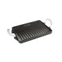 GARCIMA Plancha de Hierro Fundido Esmaltada Doble Cara 24 x 44 cm