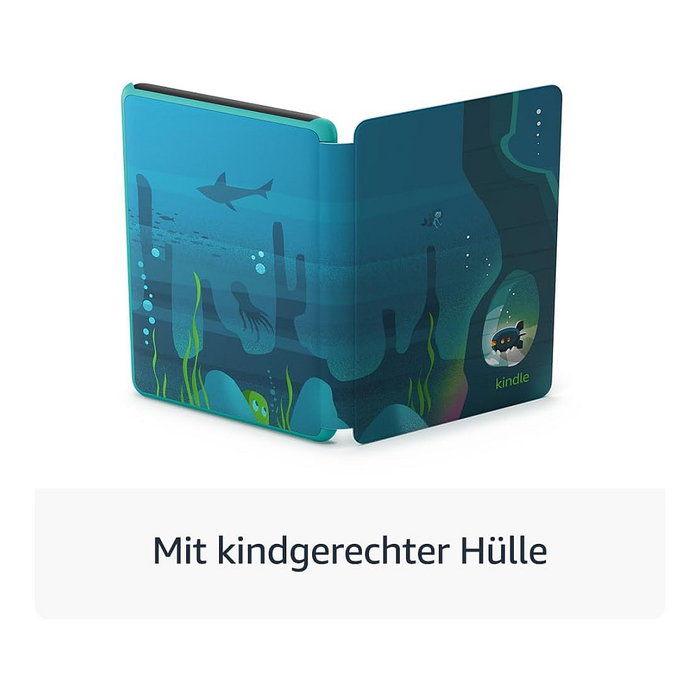 AMAZON Kindle Kids Edition E-Reader de 16GB con Diseño Ozeanentdecker