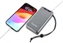Intenso Power Bank 7332054 20000 mAh Gris con Carga Rápida PD 3.0 y QC 3.0, USB-C, Pantalla LCD y Cable Incluido