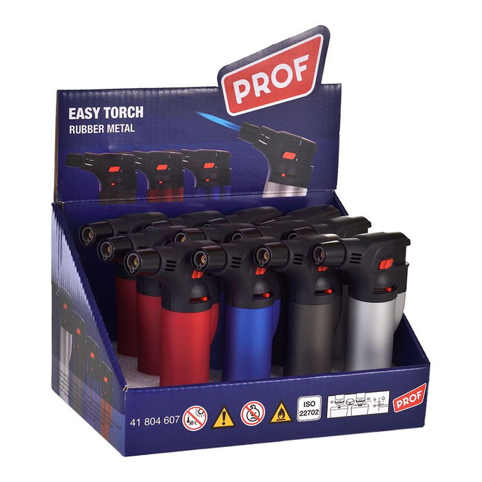 Prof Encendedor Electrónico Recargable Antorcha Colores Surtidos Prof Encendedor Electrónico Recargable Antorcha Colores Surtidos