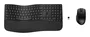 HP 680 Comfort Dual-Mode Combo Teclado y Ratón Ergonómico para Hogar Inalámbrico RF + Bluetooth Negro con Reposamuñecas, Teclado 100% Silencioso, Pilas AA Incluidas
