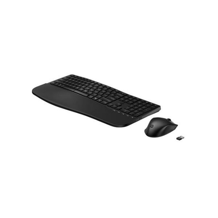 HP 680 Comfort Combo de Teclado y Ratón Ergonómico Negro HP 680 Comfort Combo de Teclado y Ratón Ergonómico Negro