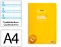 Liderpapel Cuaderno Espiral Pautaguía A4 Amarillo