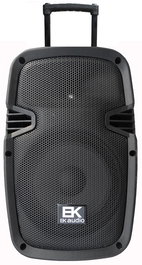 Columna Activa Ek Audio Portátil de 15 con Batería Recargable 320W