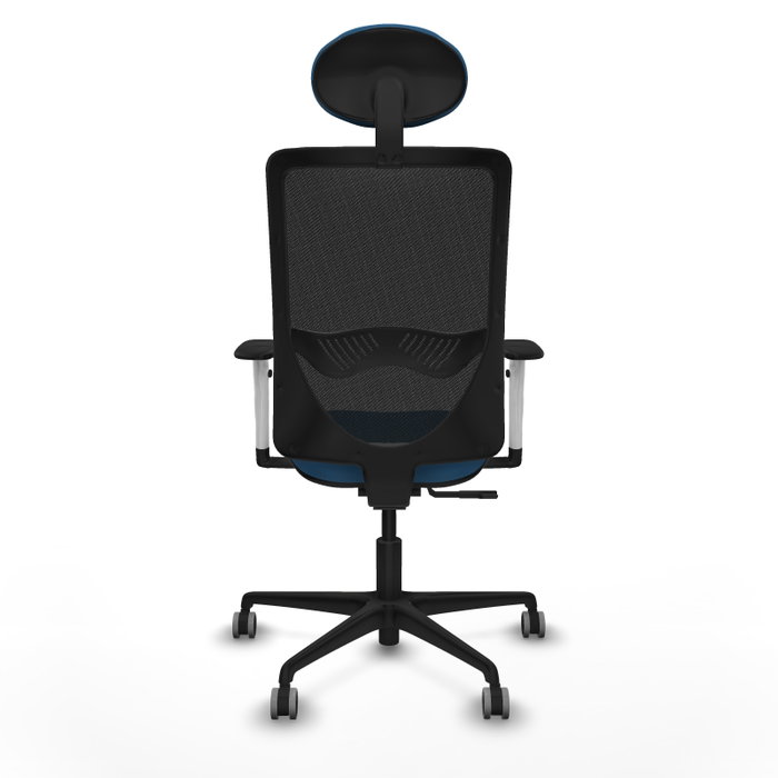 PIQUERAS Y CRESPO Silla de oficina Zulema con Mecanismo Sincro, Azul claro y Negro PIQUERAS Y CRESPO Silla de oficina Zulema con Mecanismo Sincro, Azul claro y Negro