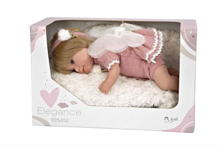 Muñecas Arias Elegance Sora Mariposa - Muñeca 35 cm, Edad 3+, Idioma Español Muñecas Arias Elegance Sora Mariposa - Muñeca 35 cm, Edad 3+, Idioma Español