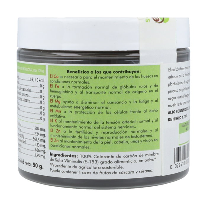 Salud Viva Carbón Vegetal Activado 50 g