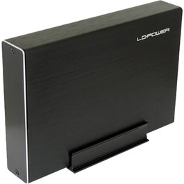 LC-Power LC-35U3 Becrux Carcasa Disco Duro 3.5 SATA USB 3.2 Gen1 Aluminio Negro