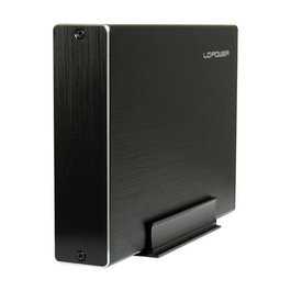 LC-Power LC-35U3-Becrux Caja Externa 3.5" SATA a USB 3.0 Aluminio Negro