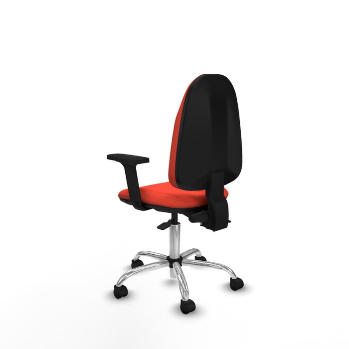 PIQUERAS Y CRESPO Silla de oficina Algarra Naranja oscuro con mecanismo Asincro PIQUERAS Y CRESPO Silla de oficina Algarra Naranja oscuro con mecanismo Asincro