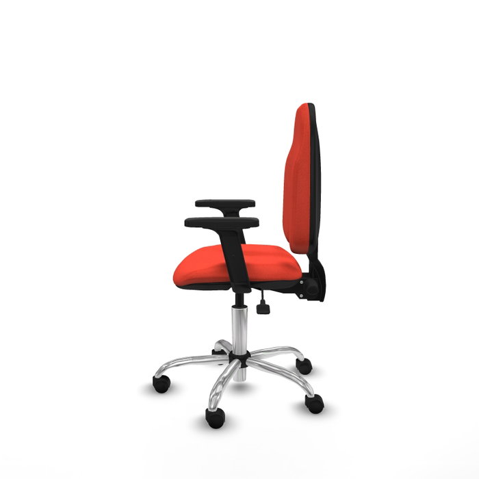PIQUERAS Y CRESPO Silla de oficina Algarra Naranja oscuro con mecanismo Asincro PIQUERAS Y CRESPO Silla de oficina Algarra Naranja oscuro con mecanismo Asincro