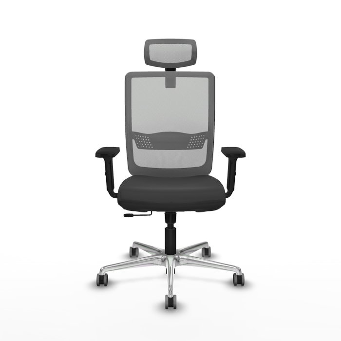 PIQUERAS Y CRESPO Silla de oficina Haches con mecanismo Sincro/Traslack Gris PIQUERAS Y CRESPO Silla de oficina Haches con mecanismo Sincro/Traslack Gris