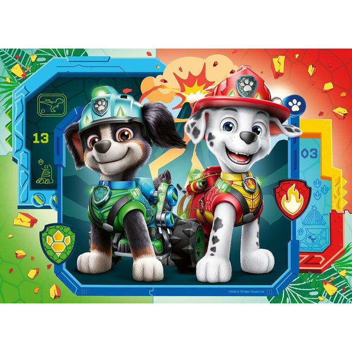 RAVENSBURGER Puzzle Dino Movie Patrulla Canina Paw Patrol 4x42pzs