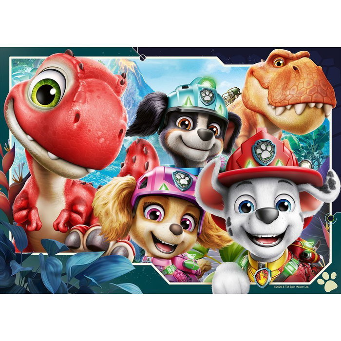 RAVENSBURGER Puzzle Dino Movie Patrulla Canina Paw Patrol 4x42pzs