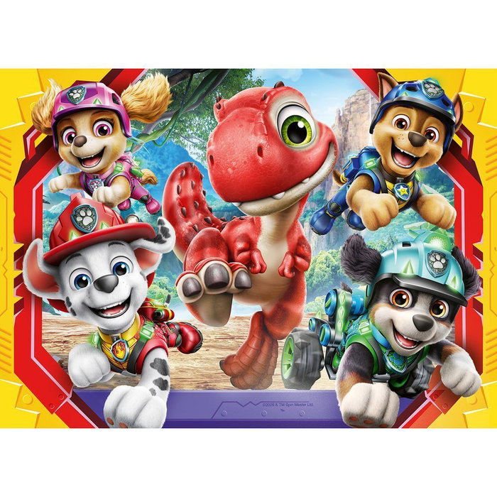 RAVENSBURGER Puzzle Dino Movie Patrulla Canina Paw Patrol 4x42pzs