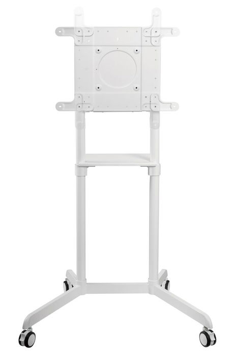 Vivolink Soporte Móvil VLFS3770 Giratorio Blanco, VESA 600x400, Pantallas 37"-70", hasta 70 kg