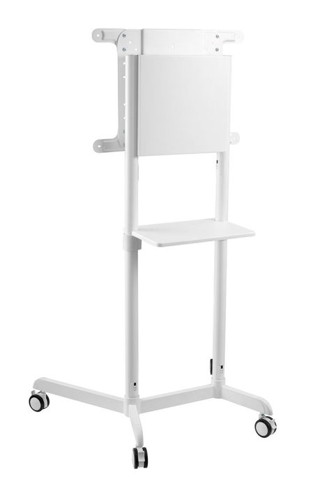Vivolink Soporte Móvil VLFS3770 Giratorio Blanco, VESA 600x400, Pantallas 37"-70", hasta 70 kg