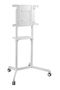 Vivolink Soporte Móvil VLFS3770 Giratorio Blanco, VESA 600x400, Pantallas 37"-70", hasta 70 kg