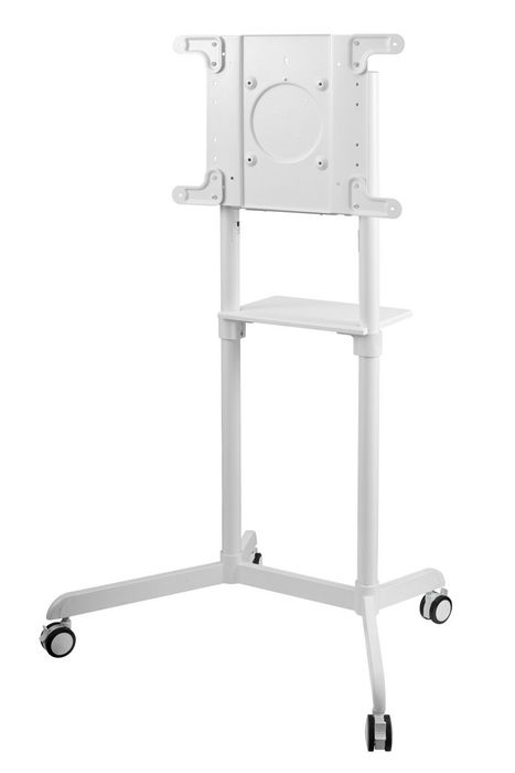 Vivolink Soporte Móvil VLFS3770 Giratorio Blanco, VESA 600x400, Pantallas 37"-70", hasta 70 kg