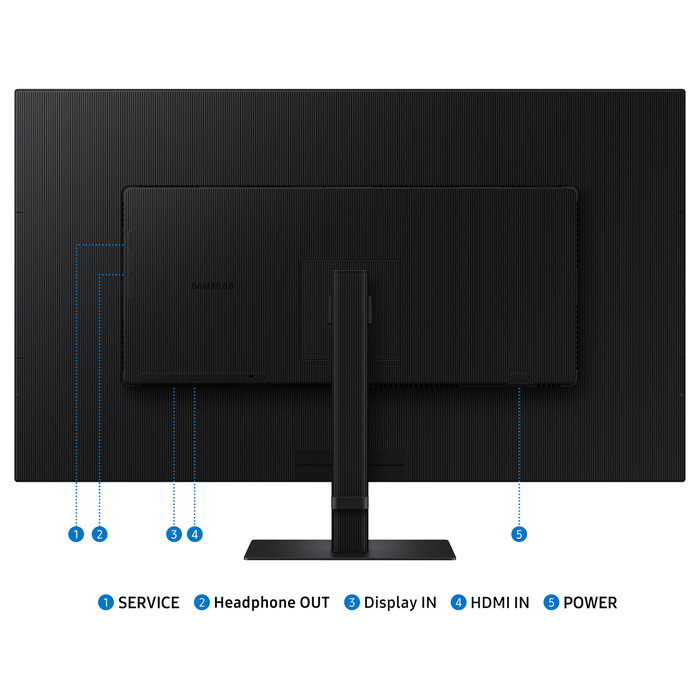 Samsung ViewFinity S7 LS37D700EAUXEN 4K UHD 37 pulgadas VA Negro