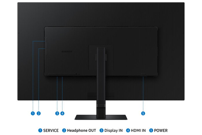 Samsung ViewFinity S7 LS37D700EAUXEN 4K UHD 37 pulgadas VA Negro